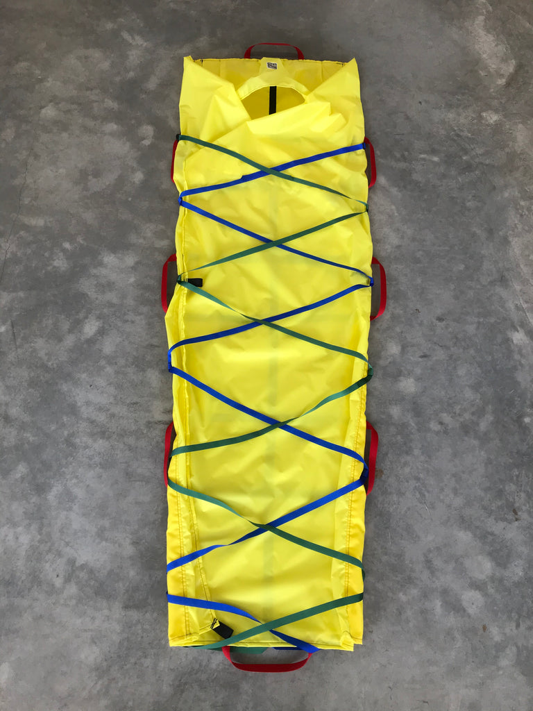 Backcountry rescue sled / tarp shelter