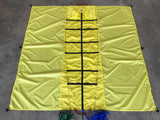 Backcountry rescue sled / tarp shelter