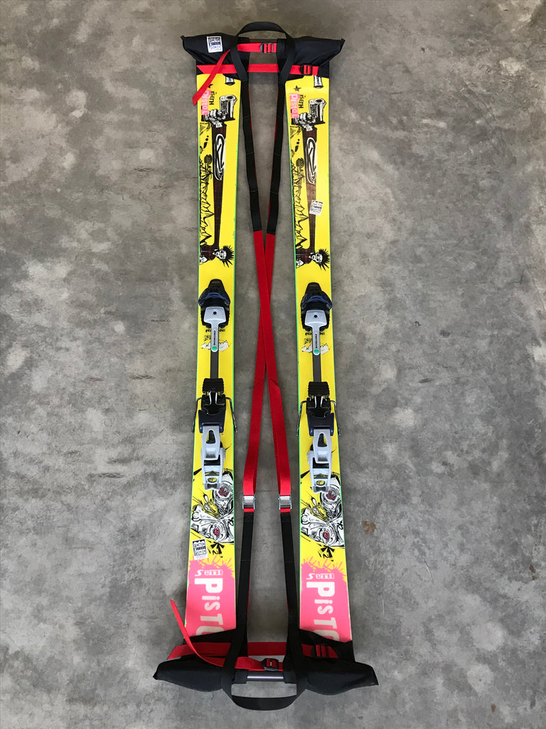 Backcountry ski rescue sled