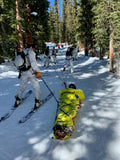 Backcountry ski rescue sled/ tarp shelter