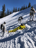Backcountry ski rescue sled/ tarp shelter